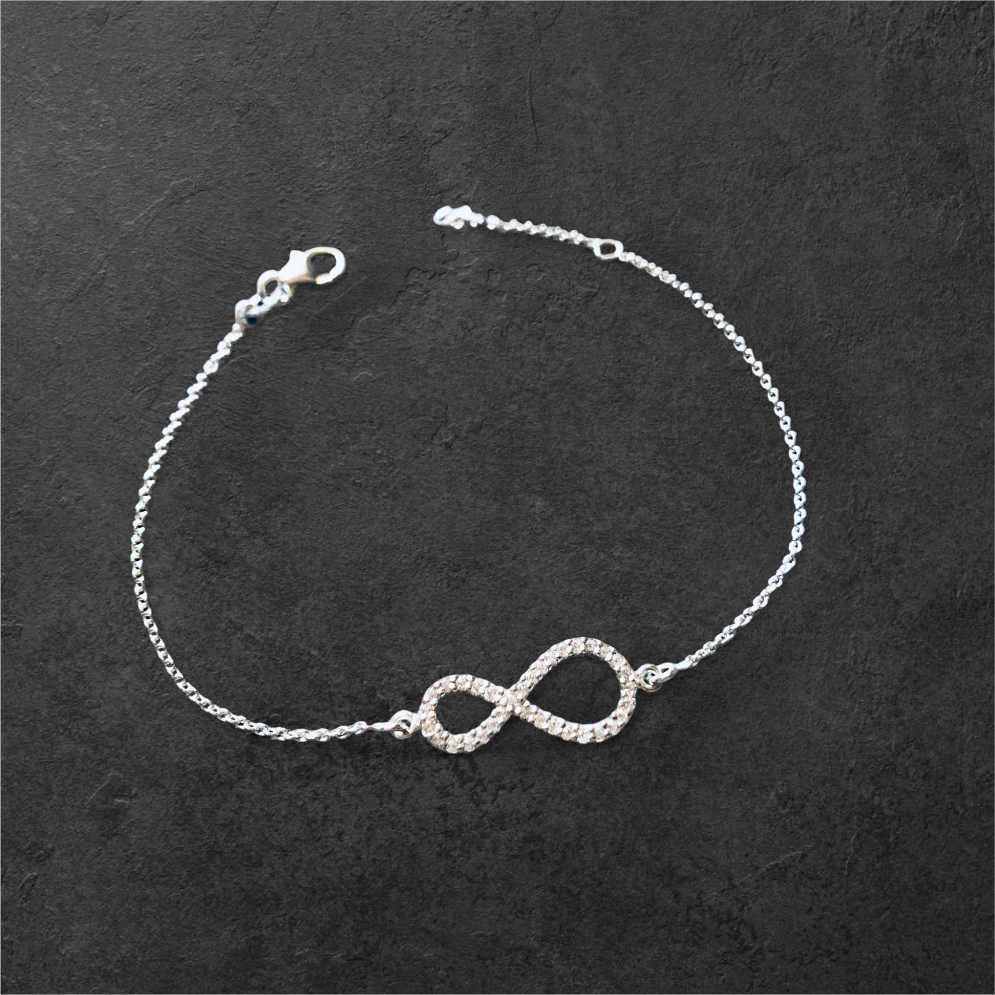 Silber "Infinity" Armband