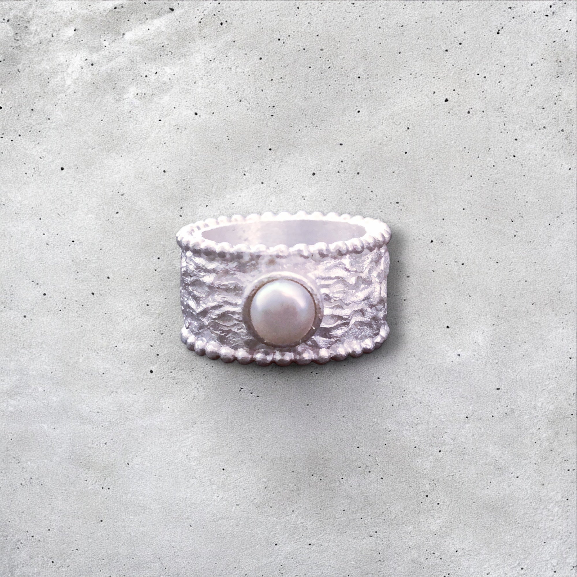 Ring Süsswasserperle