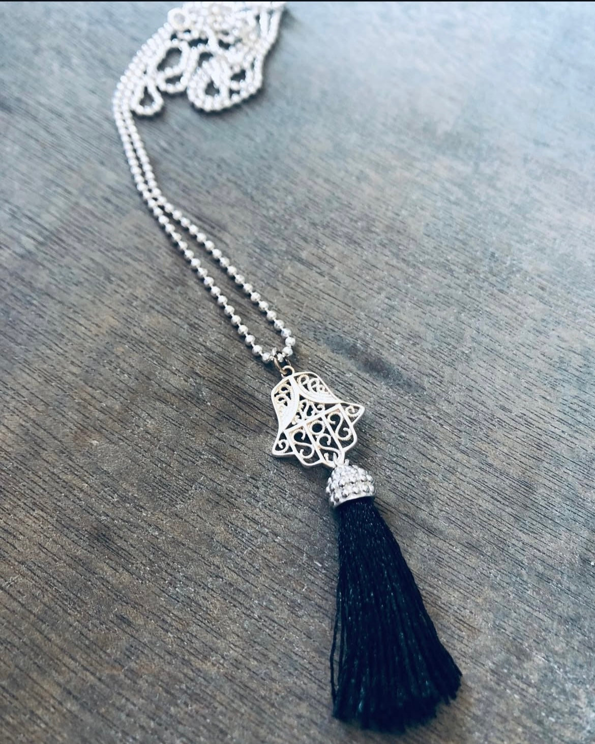 Fatima-Hand (Hamsa) Kette