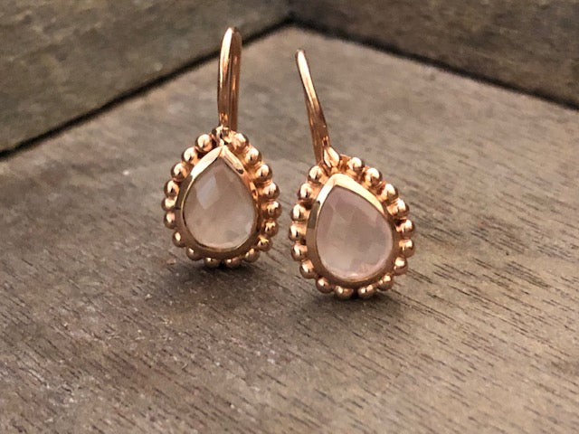 Ohrhänger Rosenquarz