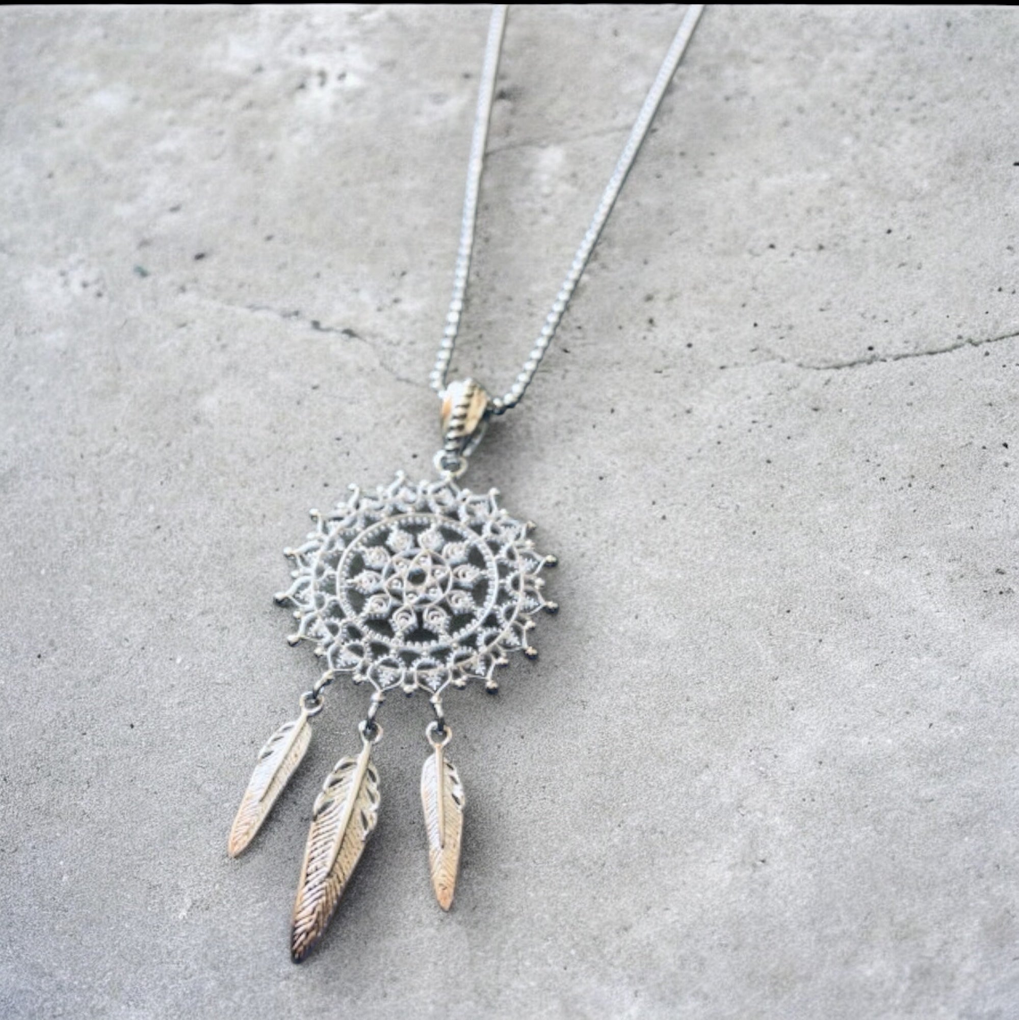 Halskette Traumfänger