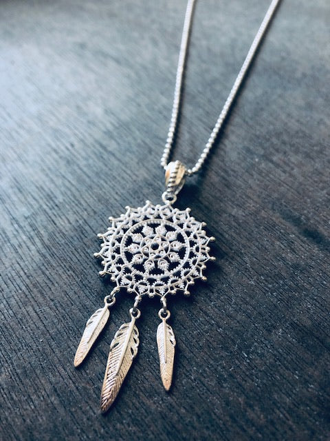 Halskette Traumfänger