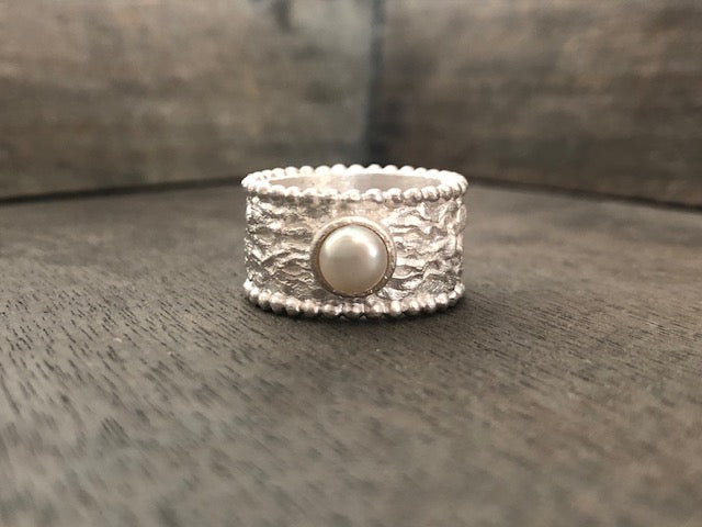 Ring Süsswasserperle