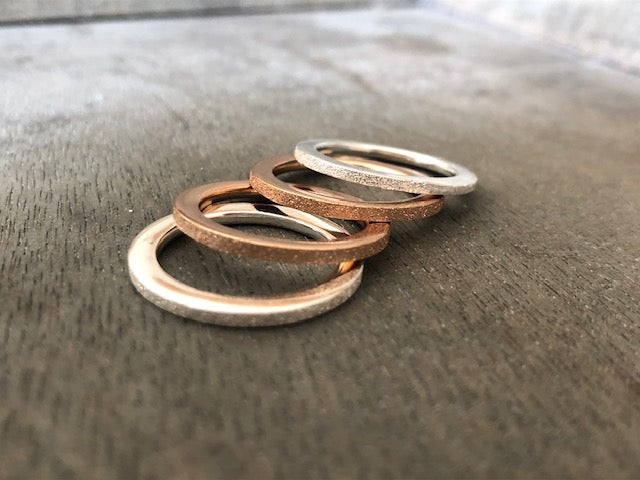 4-in-1 Ring / Glitzer Look