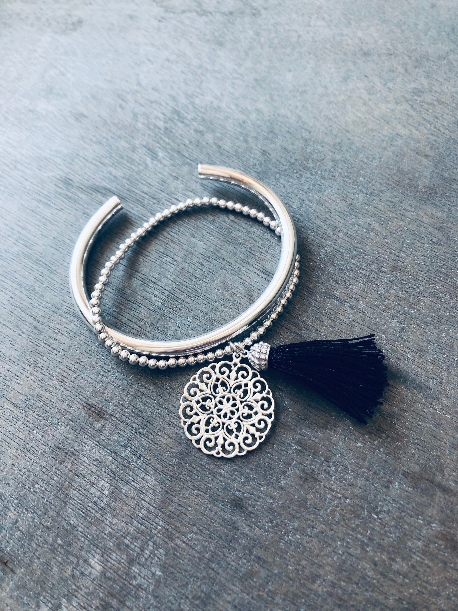 Boho-Armschmuck 2 teilig