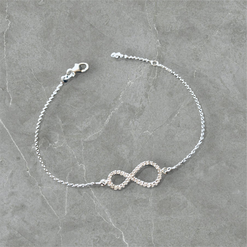 Silber "Infinity" Armband